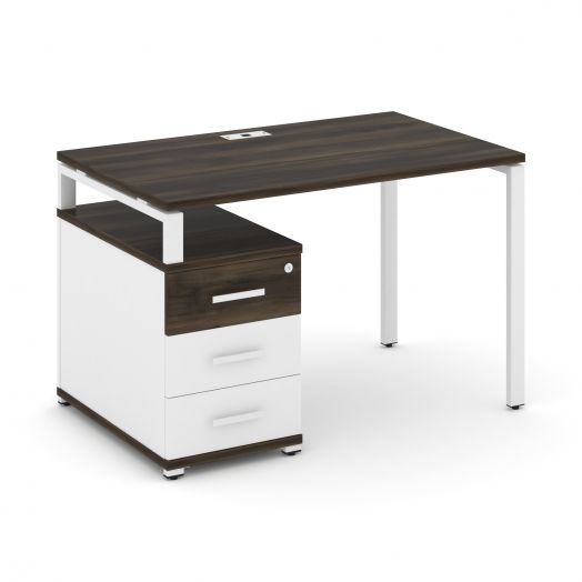 Concept Стол письменный с 1 опорной тумбой CN.SP-302   11801546х720х750