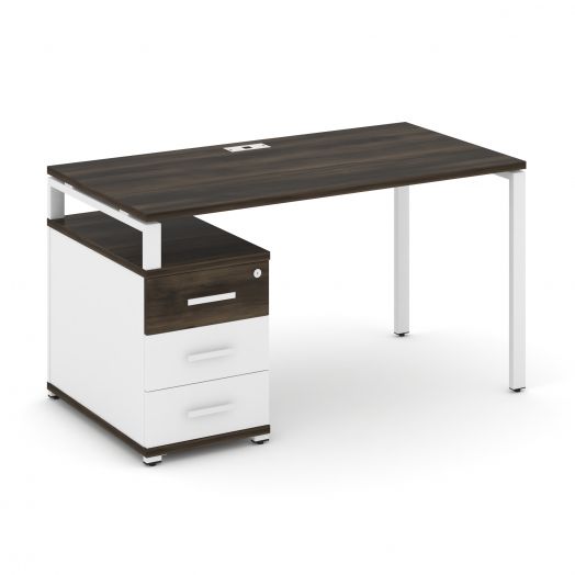 Concept Стол письменный с 1 опорной тумбой CN.SP-303   13801746х720х750