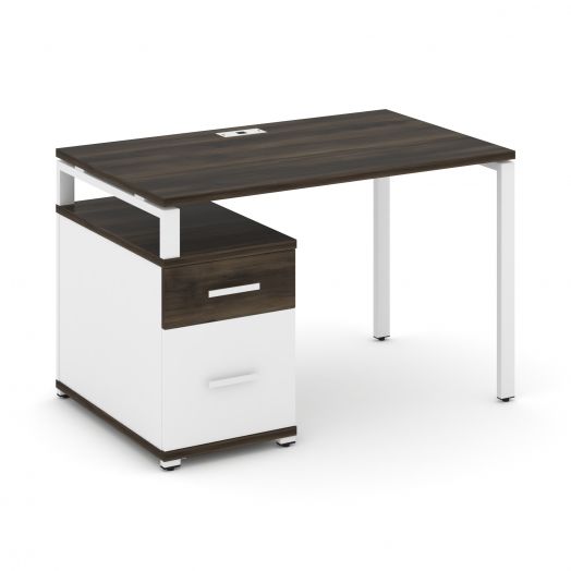 Concept Стол письменный с 1 опорной тумбой CN.SP-306   11801546х720х750