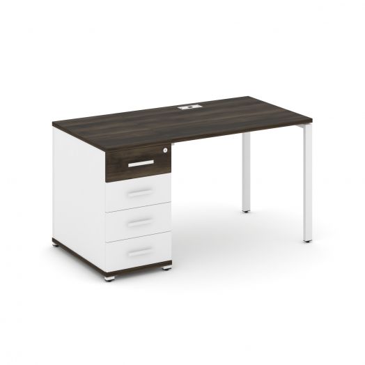 Concept Стол рабочий с 1 опорной тумбой CN.SP-401   1400х720х750