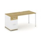 Concept Стол рабочий с 1 опорной тумбой CN.SP-406   1600х720х750