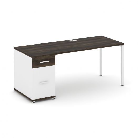 Concept Стол рабочий с 1 опорной тумбой CN.SP-407   1800х720х750