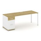 Concept Стол рабочий с 1 опорной тумбой CN.SP-408   2000х720х750
