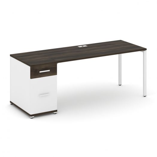 Concept Стол рабочий с 1 опорной тумбой CN.SP-408   2000х720х750