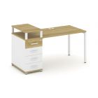 Concept Стол рабочий с 1 опорной тумбой CN.SP-410   1600х720х917