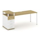 Concept Стол рабочий с 1 опорной тумбой CN.SP-412   2000х720х917