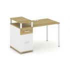 Concept Стол рабочий с 1 опорной тумбой CN.SP-413   1400х720х917