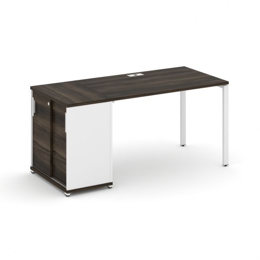 Concept Стол рабочий с опорным шкафом-купе CN.SP-234   1600х720х750
