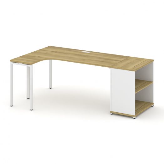Concept Стол эргономичный опорным стеллажом CN.SA-202  2000х1180х750