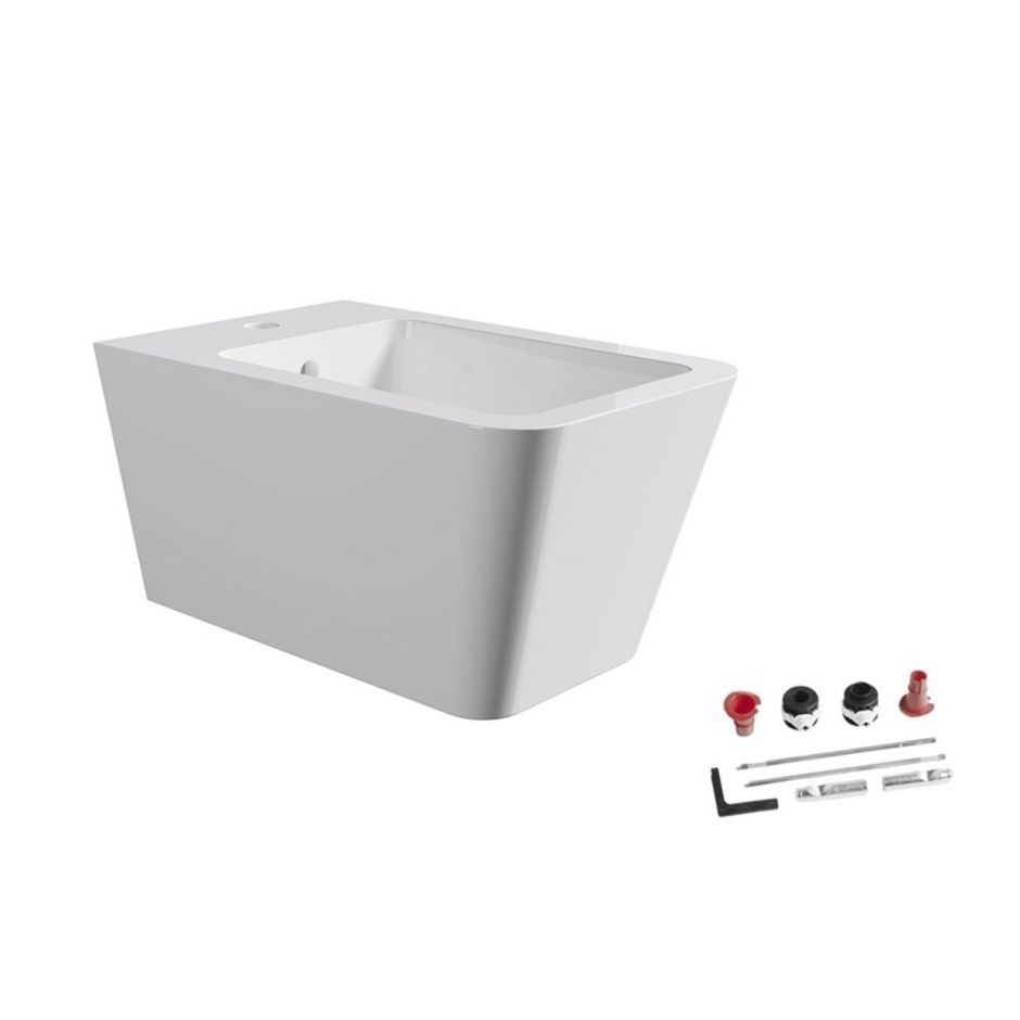 Изображение Подвесное биде Alice HIDE Square с набором для крепления 31220101SET