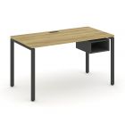 Concept Стол рабочий с подвесной тумбой с 1 открытой нишей CN.SP-104  1580х720х750