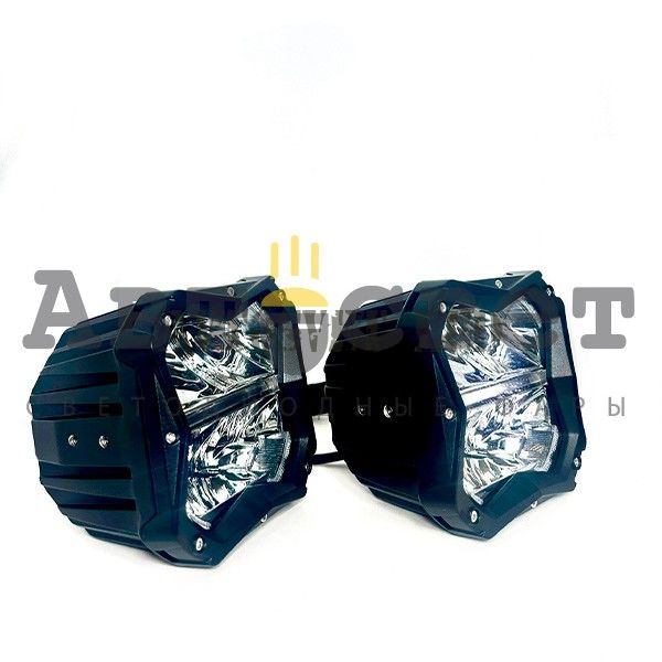 Фара светодиодная SG14-50W FLOOD с желтым ходовым светом