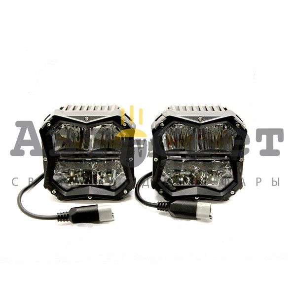 Фара светодиодная SG14-50W FLOOD с желтым ходовым светом