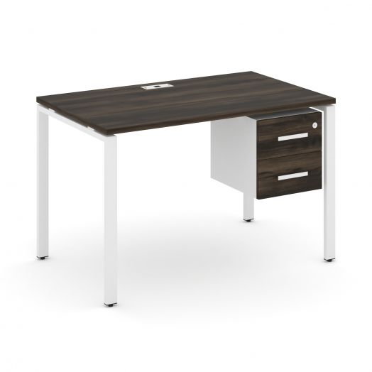 Concept Стол рабочий с подвесной тумбой с 2 ящ. CN.SP-114   1180х720х750
