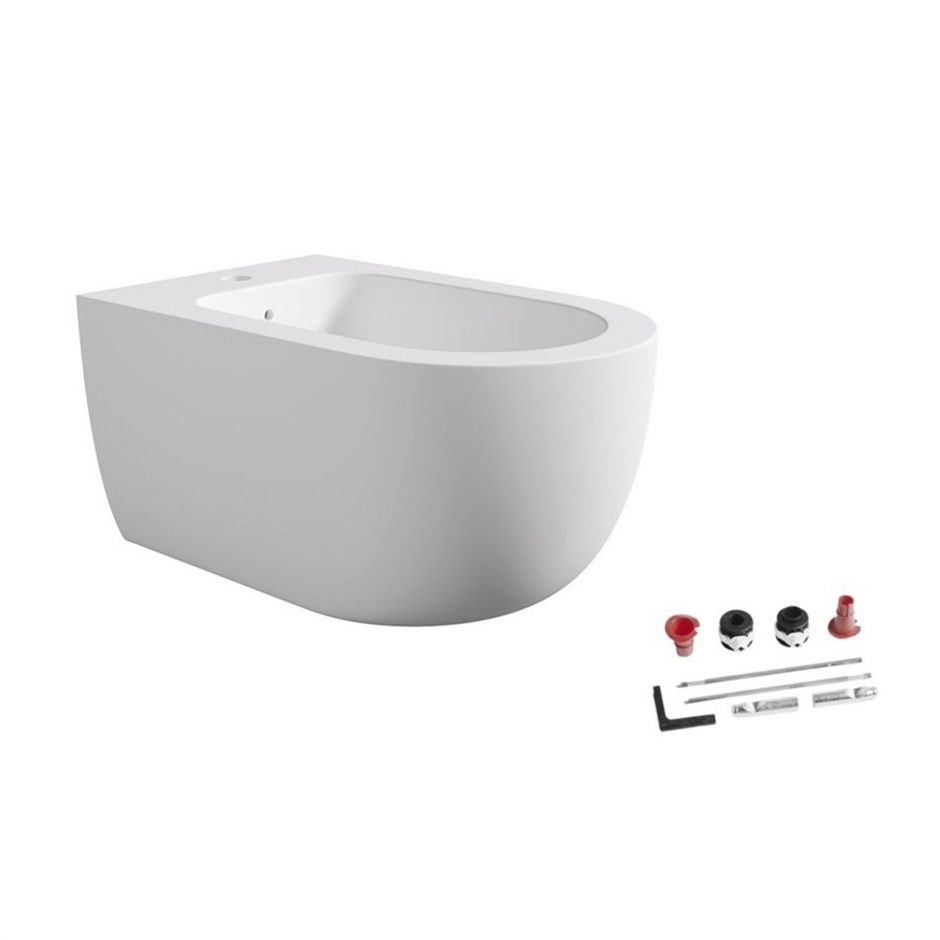 Изображение Подвесное биде Alice UNICA с набором для крепления 32250109SET