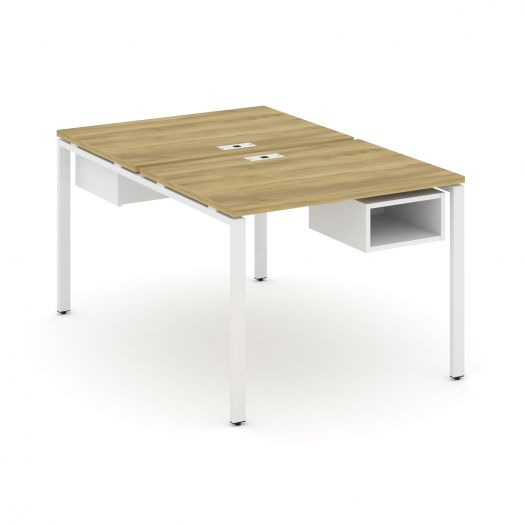 Concept Рабочая станция 2 сторонняя с подвесными тумбами на 2 места CN.DRS-101  980х1480х750