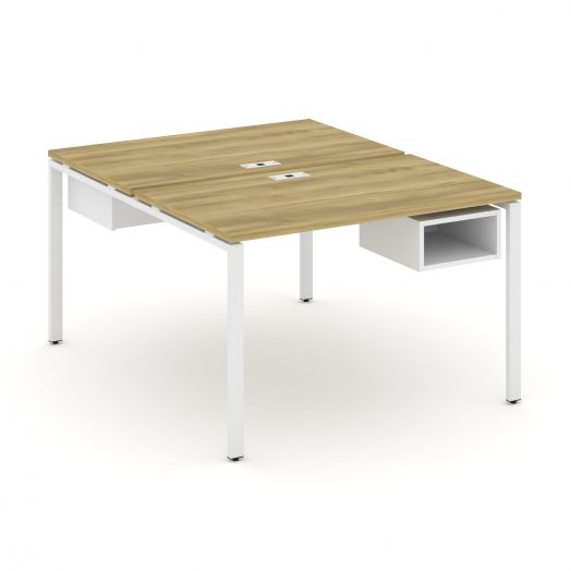 Concept Рабочая станция 2 сторонняя с подвесными тумбами на 2 места CN.DRS-102  1180х1480х750