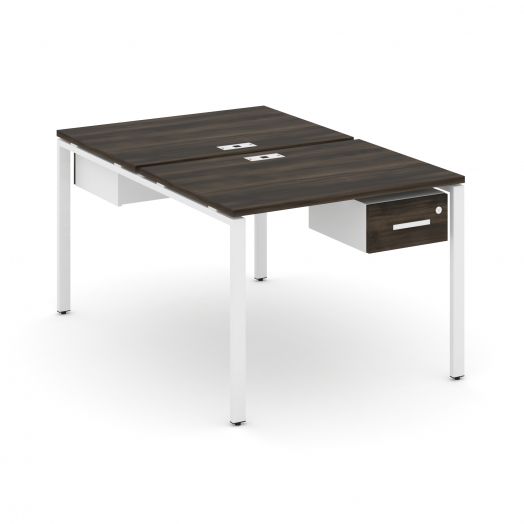 Concept Рабочая станция 2 сторонняя с подвесными тумбами на 2 места CN.DRS-109   980х1480х750