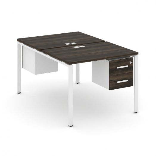 Concept Рабочая станция 2 сторонняя с подвесными тумбами на 2 места CN.DRS-113   980х1480х750