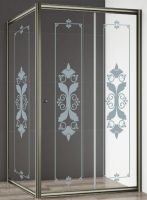 Душевой уголок Cezares Giubileo-A-1/A-11 Scorrevole 120х90 см схема 2