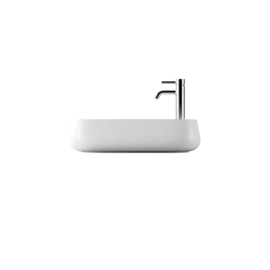 Изображение Раковина накладная Alice Nur Plan 60x40xВ15 без отверстия под смеситель 33200101N