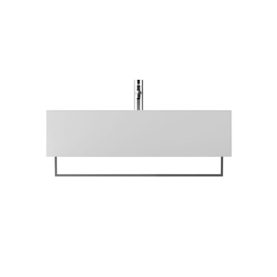 Изображение Раковина накладная/подвесная Alice Kubo 80x50хВ20 без отверстия под смеситель 35810101N