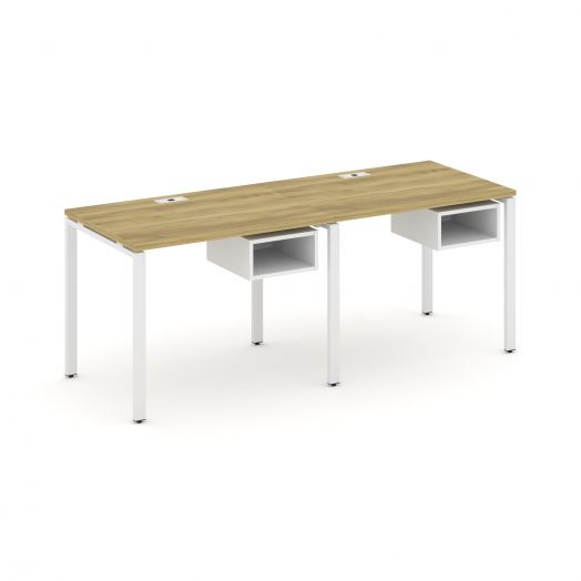 Concept Рабочая станция односторонняя с подвес. тумбами 2 места CN.ORS-101  1960х720х750