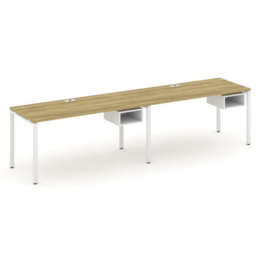 Concept Рабочая станция односторонняя с подвес. тумбами 2 места CN.ORS-104  3160х720х750