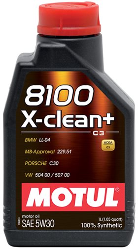Motul 8100 X-clean+ 5W-30, 1л