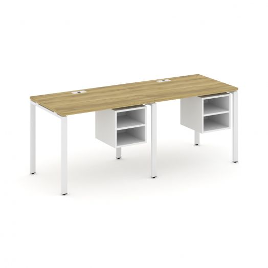 Concept Рабочая станция односторонняя с подвес. тумбами 2 места CN.ORS-105  1960х720х750