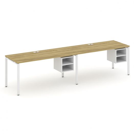 Concept Рабочая станция односторонняя с подвес. тумбами 2 места CN.ORS-108  3160х720х750