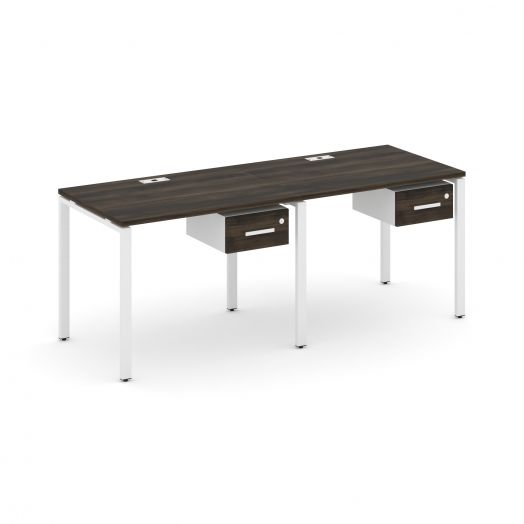 Concept Рабочая станция односторонняя с подвес. тумбами 2 места CN.ORS-109   1960х720х750