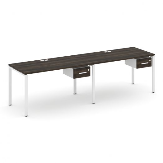 Concept Рабочая станция односторонняя с подвес. тумбами 2 места CN.ORS-111   2760х720х750