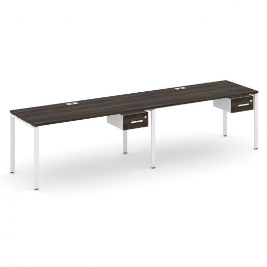 Concept Рабочая станция односторонняя с подвес. тумбами 2 места CN.ORS-112   3160х720х750