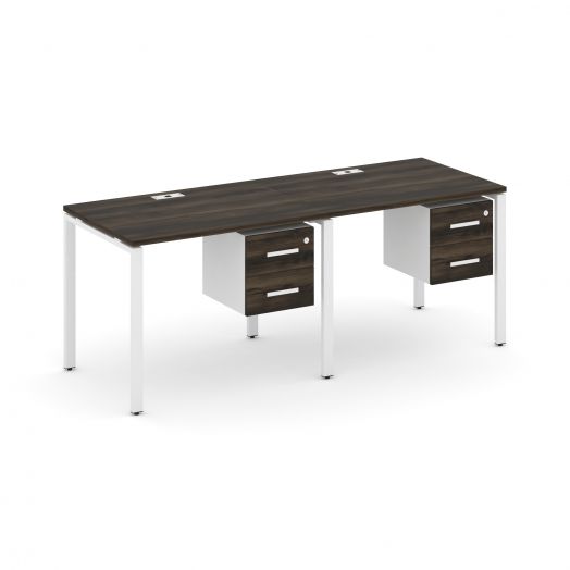 Concept Рабочая станция односторонняя с подвес. тумбами 2 места CN.ORS-113   1960х720х750