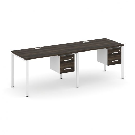 Concept Рабочая станция односторонняя с подвес. тумбами 2 места CN.ORS-114   2360х720х750