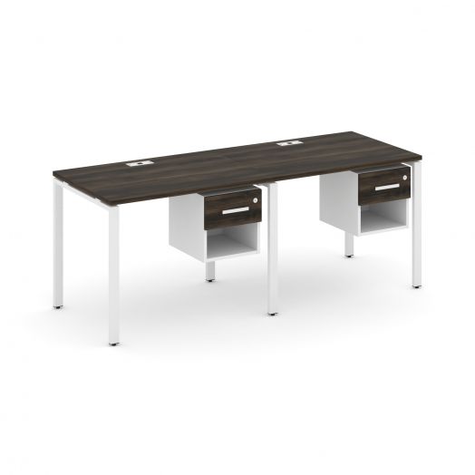 Concept Рабочая станция односторонняя с подвес. тумбами 2 места CN.ORS-117   1960х720х750