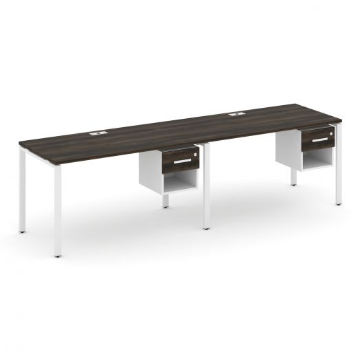 Concept Рабочая станция односторонняя с подвес. тумбами 2 места CN.ORS-119   2760х720х750