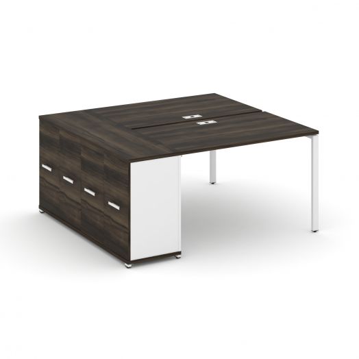 Concept Рабочая станция с опорным распаш. шкафом CN.DRS-218   1600х1480х750