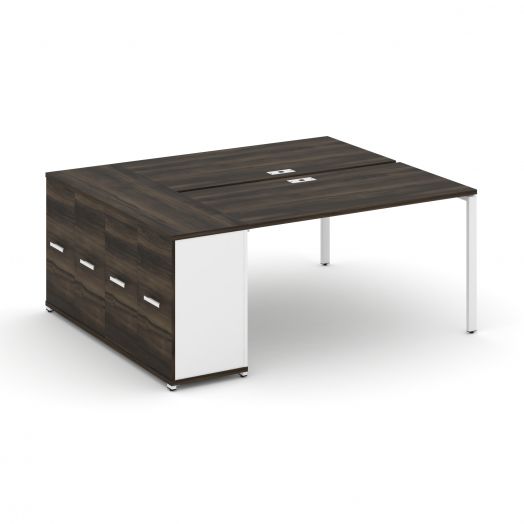 Concept Рабочая станция с опорным распаш. шкафом CN.DRS-219   1800х1480х750