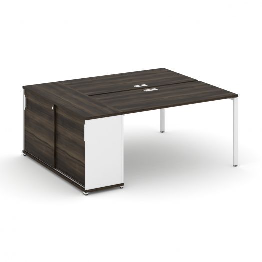 Concept Рабочая станция с опорным шкафом-купе CN.DRS-235   1800х1480х750