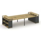 Concept Рабочая станция с опорными стеллажами с верх. горизонтами CN.DRS-249  2800х1480х917