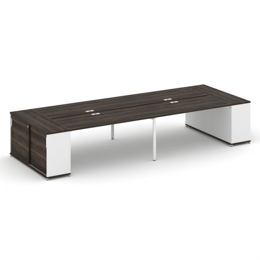 Concept Рабочая станция с опорными шкафами-купе CN.DRS-280   4000х1480х750