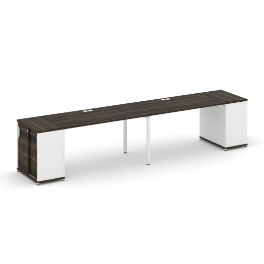 Concept Рабочая станция с опорными шкафом-купе CN.ORS-235   3600х720х750