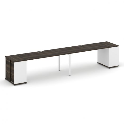 Concept Рабочая станция с опорными шкафом-купе CN.ORS-236   4000х720х750