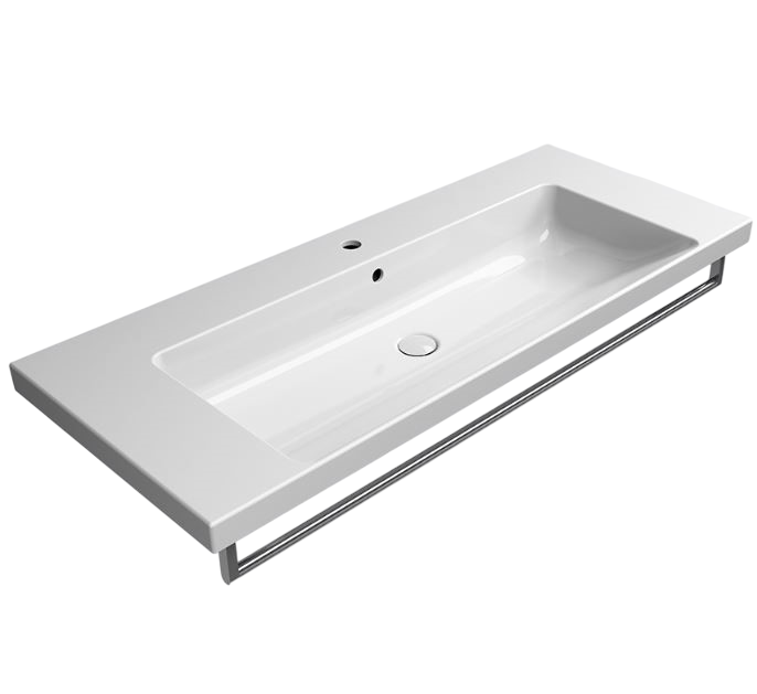 Изображение Раковина подвесная/встраиваемая GSI NORM 8626011 120х50