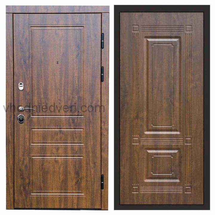 Входная дверь Termo-door Орегон Дуб - Мадрид Дуб