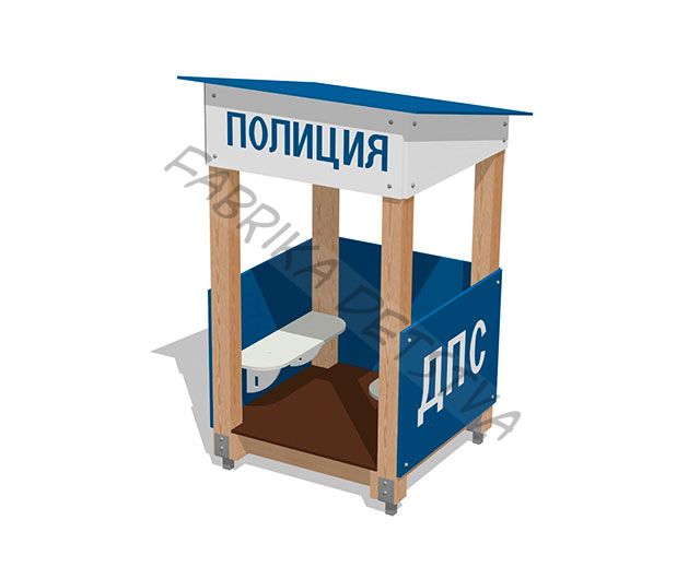 Игровой домик "ДПС"  ИСУ-02.26