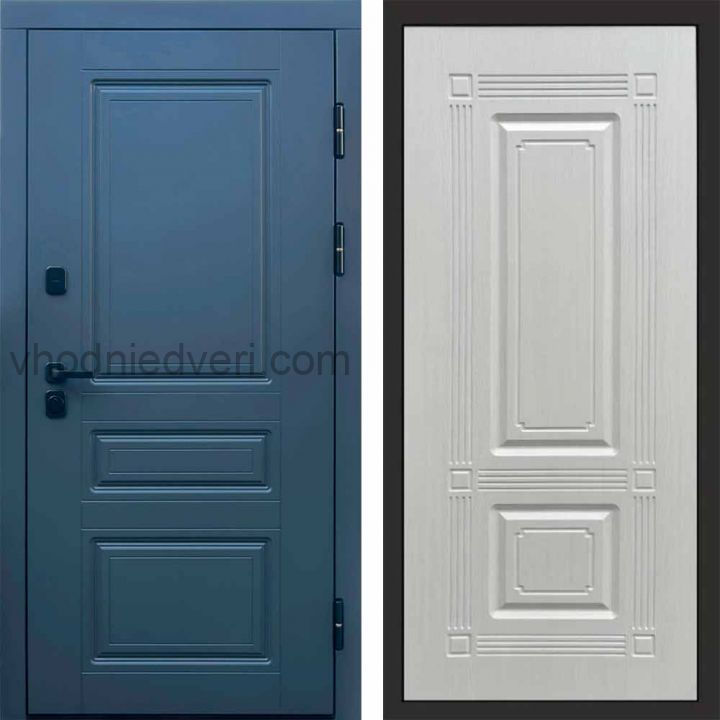 Входная дверь Termo-door Орегон Графит - Мадрид Лиственница