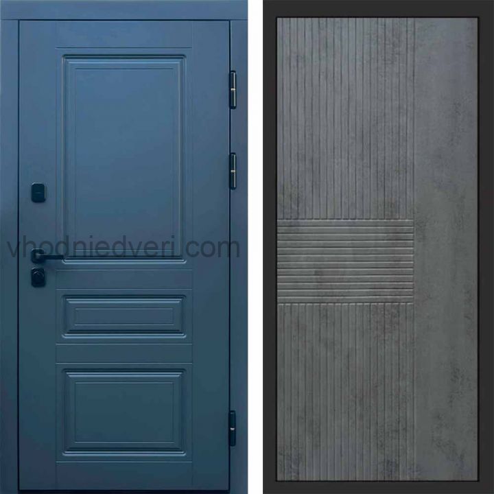 Входная дверь Termo-door Орегон Графит - Мастино Бетон темный